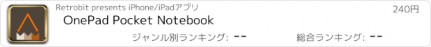 おすすめアプリ OnePad Pocket Notebook