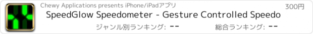 おすすめアプリ SpeedGlow Speedometer - Gesture Controlled Speedo