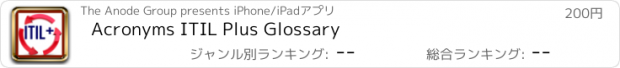 おすすめアプリ Acronyms ITIL Plus Glossary