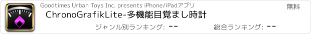 おすすめアプリ ChronoGrafikLite-多機能目覚まし時計