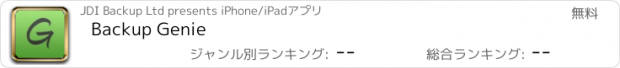 おすすめアプリ Backup Genie