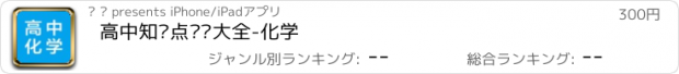 おすすめアプリ 高中知识点总结大全-化学