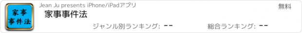 おすすめアプリ 家事事件法