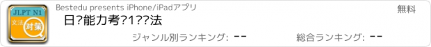 おすすめアプリ 日语能力考试1级语法