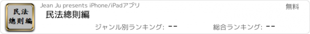 おすすめアプリ 民法總則編