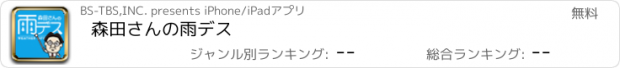 おすすめアプリ 森田さんの雨デス