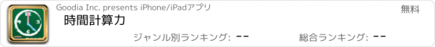 おすすめアプリ 時間計算力