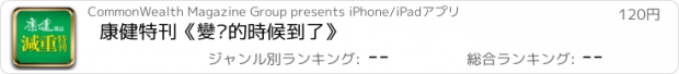 おすすめアプリ 康健特刊《變瘦的時候到了》