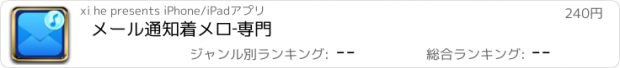 おすすめアプリ メール通知着メロ‐専門