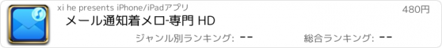 おすすめアプリ メール通知着メロ‐専門 HD