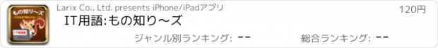 おすすめアプリ IT用語:もの知り〜ズ