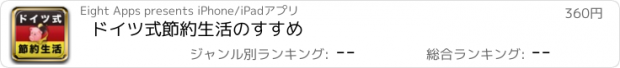 おすすめアプリ ドイツ式節約生活のすすめ