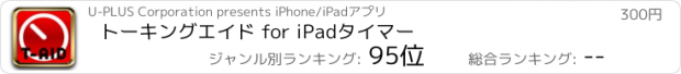 おすすめアプリ トーキングエイド for iPad　タイマー