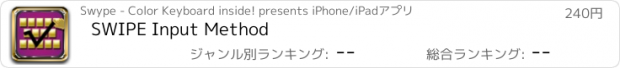 おすすめアプリ SWIPE Input Method