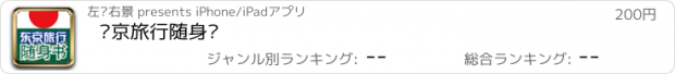 おすすめアプリ 东京旅行随身书