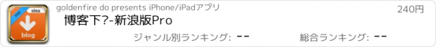 おすすめアプリ 博客下载-新浪版Pro