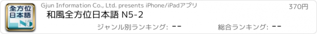 おすすめアプリ 和風全方位日本語 N5-2