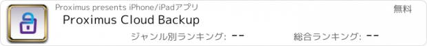 おすすめアプリ Proximus Cloud Backup