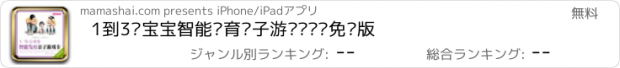 おすすめアプリ 1到3岁宝宝智能发育亲子游戏卡——免费版