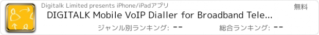 おすすめアプリ DIGITALK Mobile VoIP Dialler for Broadband Telephony