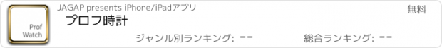 おすすめアプリ プロフ時計