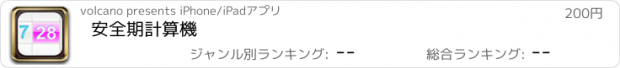 おすすめアプリ 安全期計算機