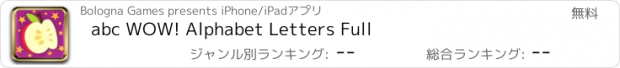 おすすめアプリ abc WOW! Alphabet Letters Full