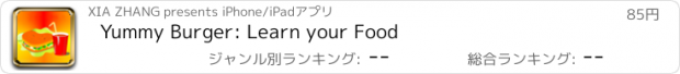 おすすめアプリ Yummy Burger: Learn your Food