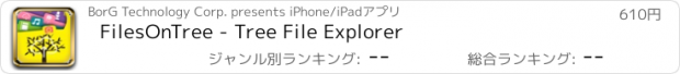 おすすめアプリ FilesOnTree - Tree File Explorer