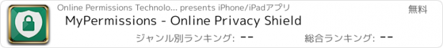 おすすめアプリ MyPermissions - Online Privacy Shield