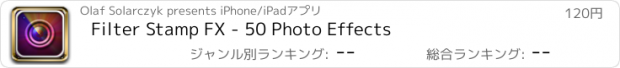 おすすめアプリ Filter Stamp FX - 50 Photo Effects
