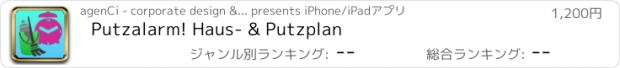 おすすめアプリ Putzalarm! Haus- & Putzplan