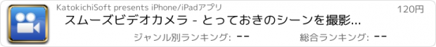 おすすめアプリ スムーズビデオカメラ - とっておきのシーンを撮影しよう