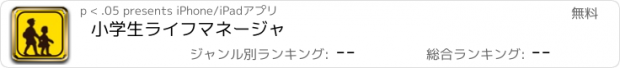 おすすめアプリ 小学生ライフマネージャ