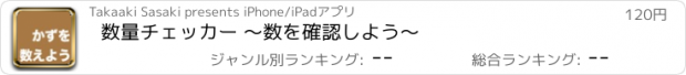 おすすめアプリ 数量チェッカー 〜数を確認しよう〜