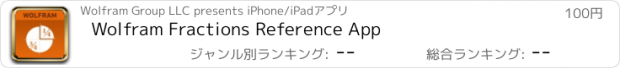 おすすめアプリ Wolfram Fractions Reference App