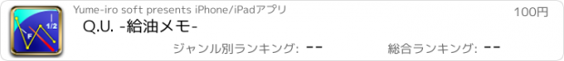 おすすめアプリ Q.U. -給油メモ-