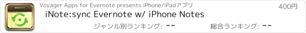おすすめアプリ iNote:sync Evernote w/ iPhone Notes
