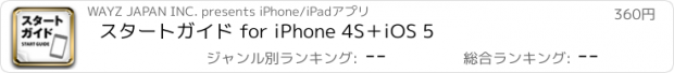 おすすめアプリ スタートガイド for iPhone 4S＋iOS 5