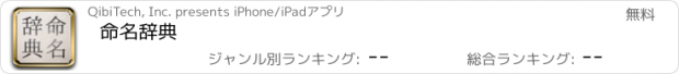 おすすめアプリ 命名辞典