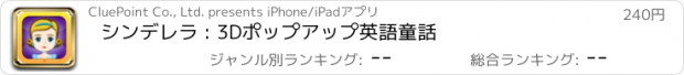 おすすめアプリ シンデレラ : 3Dポップアップ英語童話