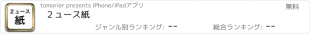 おすすめアプリ ２ュース紙　