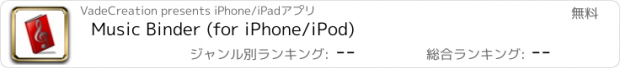 おすすめアプリ Music Binder (for iPhone/iPod)