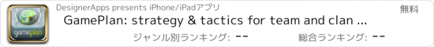 おすすめアプリ GamePlan: strategy & tactics for team and clan gamers