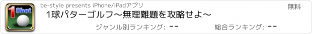 おすすめアプリ 1球パターゴルフ〜無理難題を攻略せよ〜