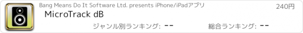 おすすめアプリ MicroTrack dB