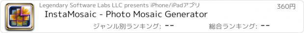 おすすめアプリ InstaMosaic - Photo Mosaic Generator