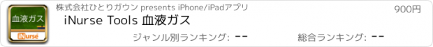 おすすめアプリ iNurse Tools 血液ガス