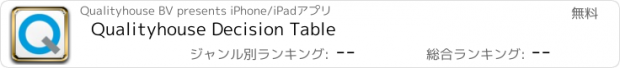おすすめアプリ Qualityhouse Decision Table