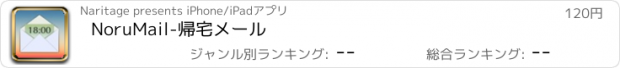 おすすめアプリ NoruMail-帰宅メール